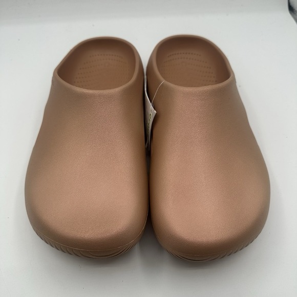 Crocs Mellow Shine Recovery Clog Mens 10 Womens 12 Cork Slip On Shoes 209282-2CC - Picture 5 of 9